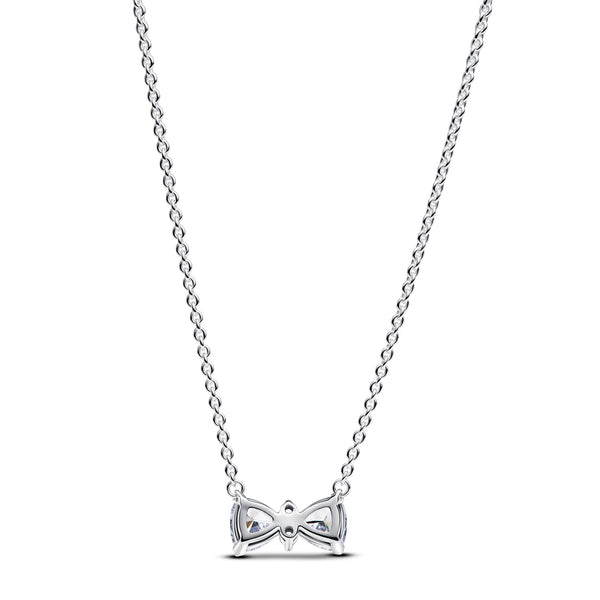 Sparkling Bow Necklace