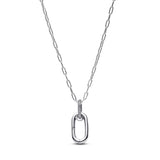 Openable Link Pendant Necklace
