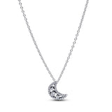 Crescent Moon Pendant Necklace