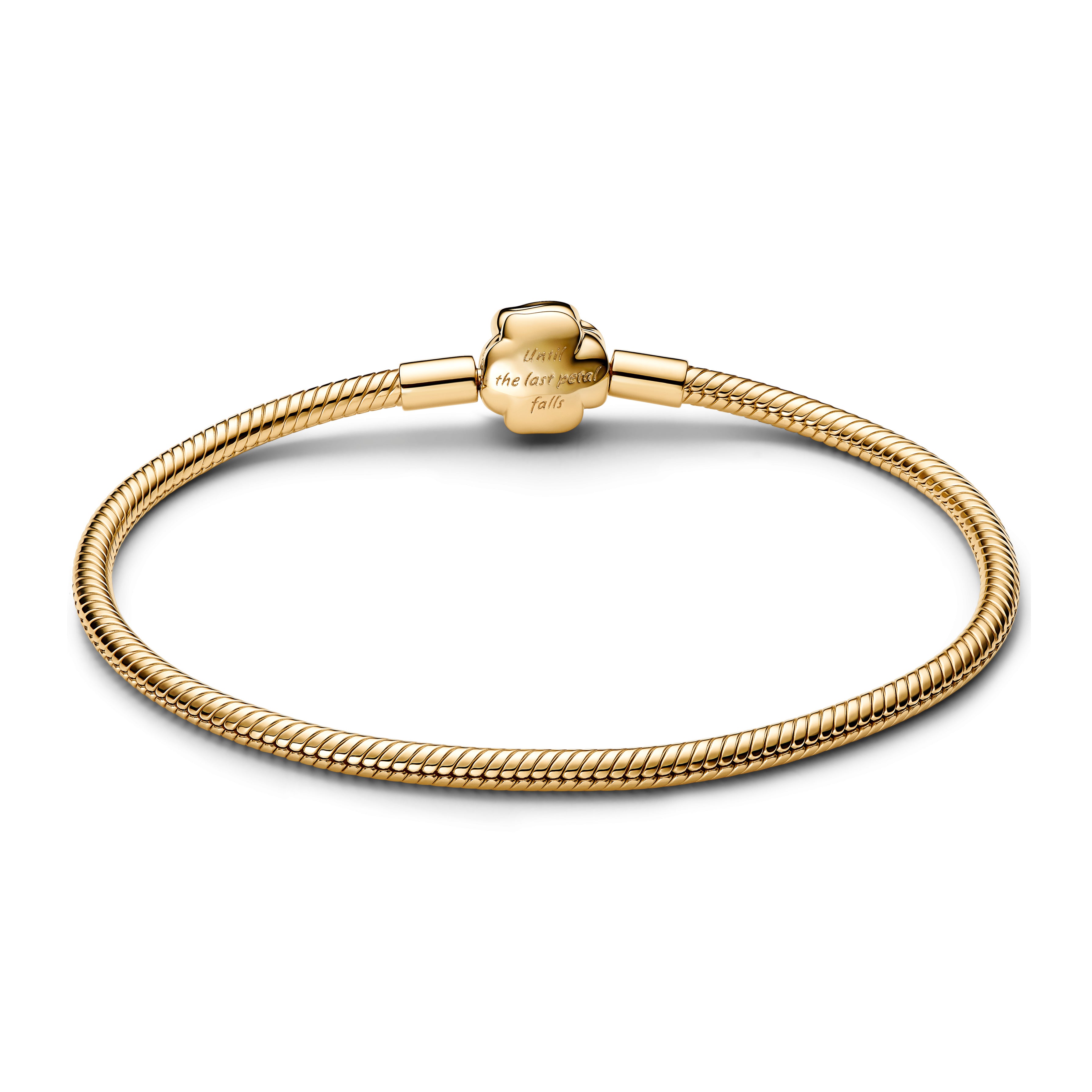 Disney Beauty and the Beast Enchanted Rose Snake Chain Bracelet