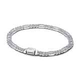 Oval Cuban Chain Bracelet