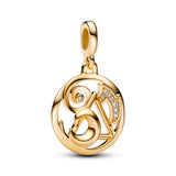 Elements 14K Gold-Plated Medallion