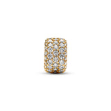 Sparkling Pavé Triple-row Charm