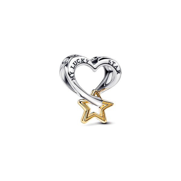 Lucky Star & Heart Charm