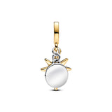 Engravable North Star Lab-grown Diamond Dangle Charm