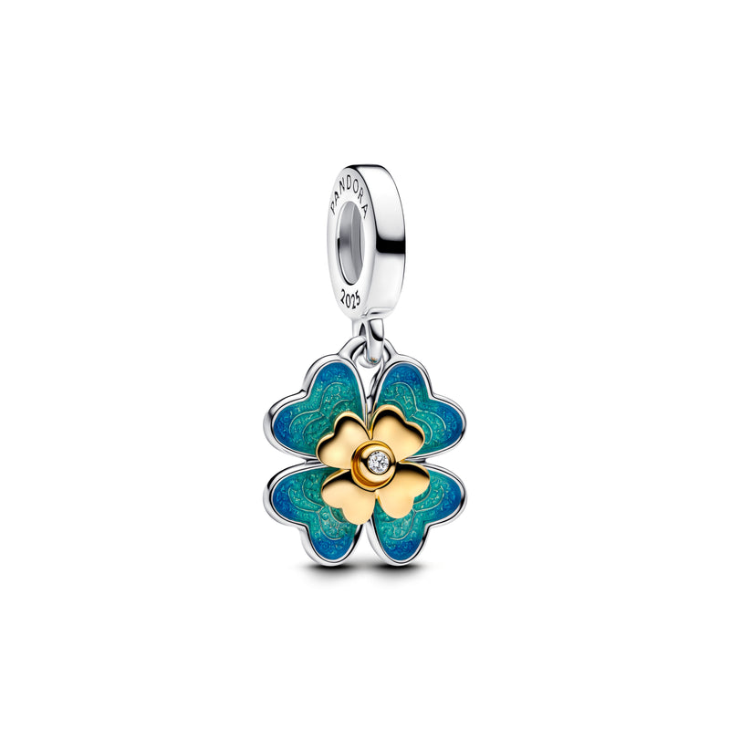 2025 Four Leaf Clover Lab-Grown Diamond Dangle Charm