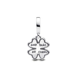 2025 Four Leaf Clover Lab-Grown Diamond Dangle Charm