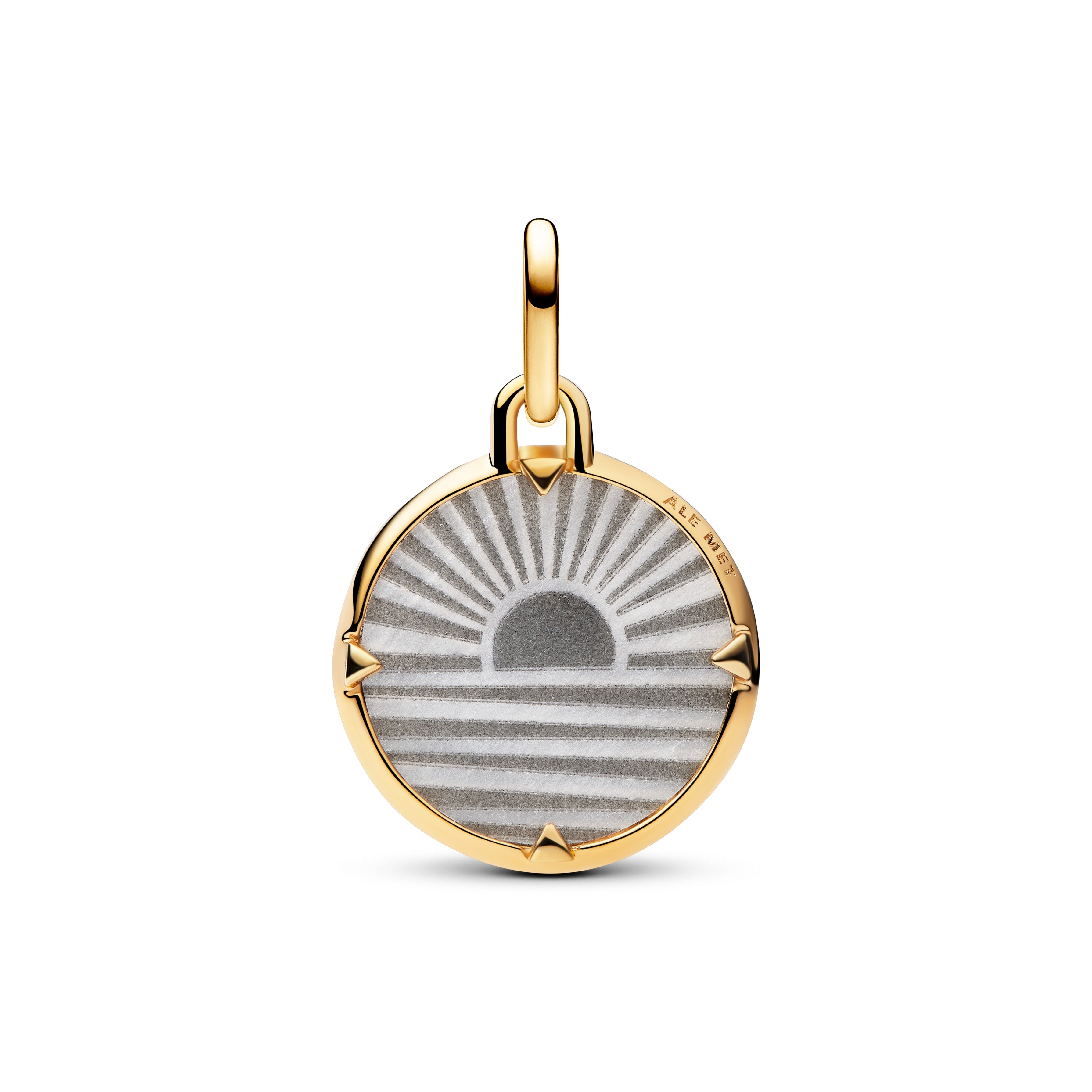Sunrise Medallion Charm