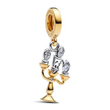 Disney Beauty and the Beast Lumiere Dangle Charm