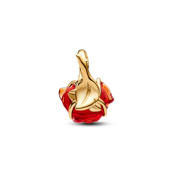 Disney Beauty and the Beast Enchanted Rose Dangle