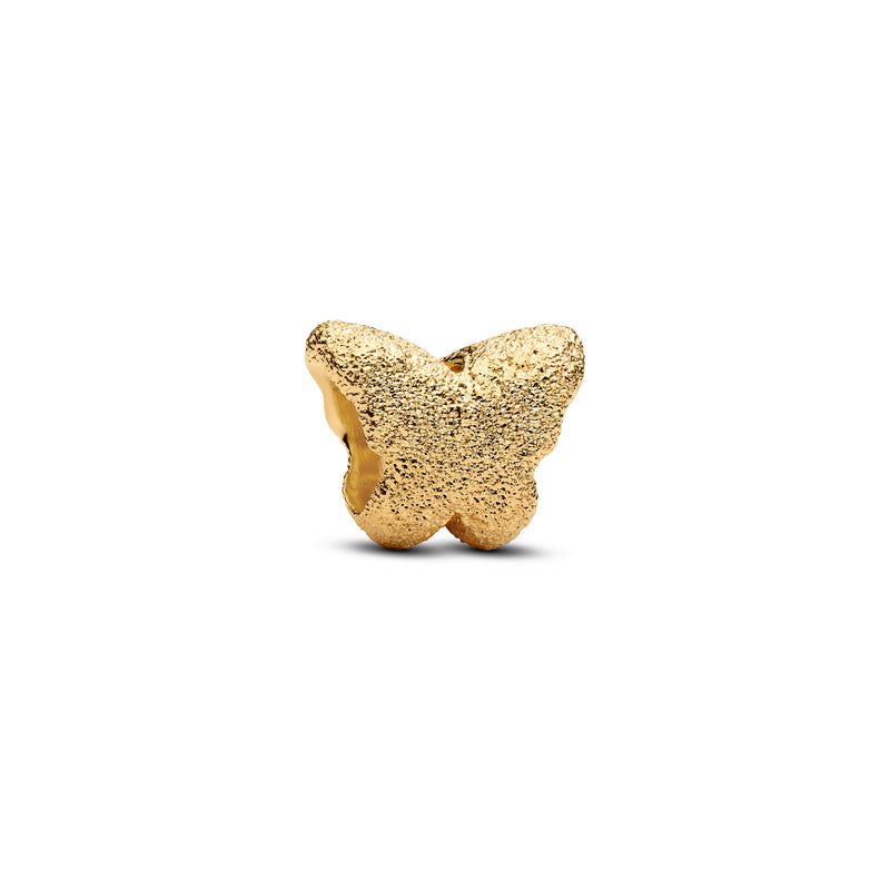 Textured Butterfly Mini Charm