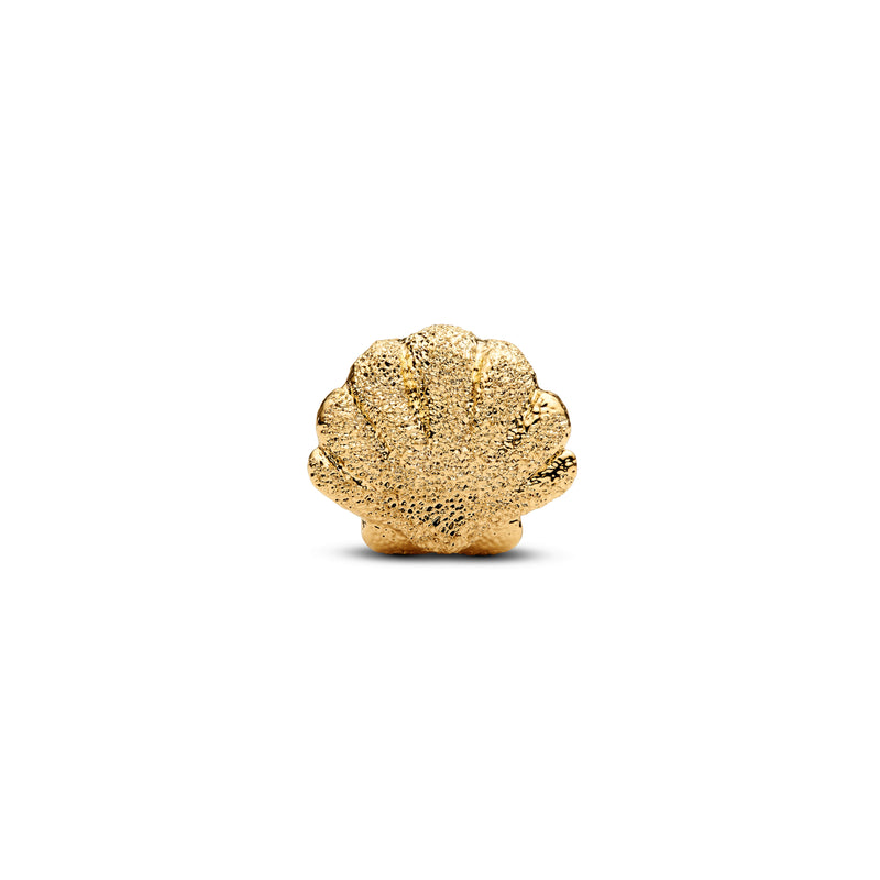 Textured Shell Mini Charm