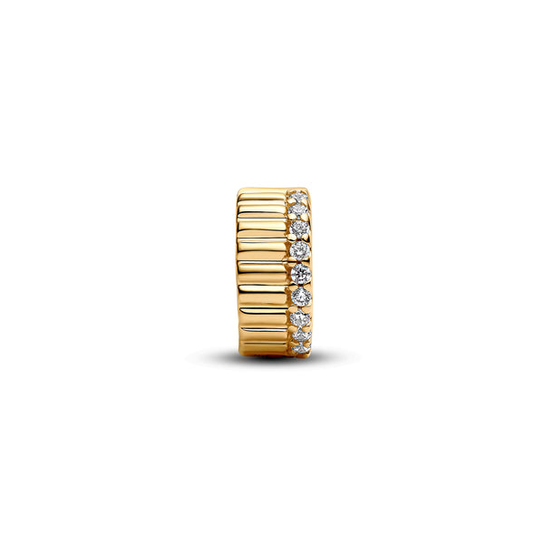 Ribbed Clip Charm
