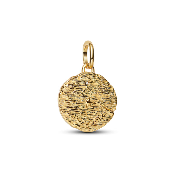 Crossing Arrows Medallion Charm