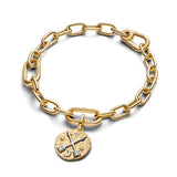 Crossing Arrows Medallion Charm