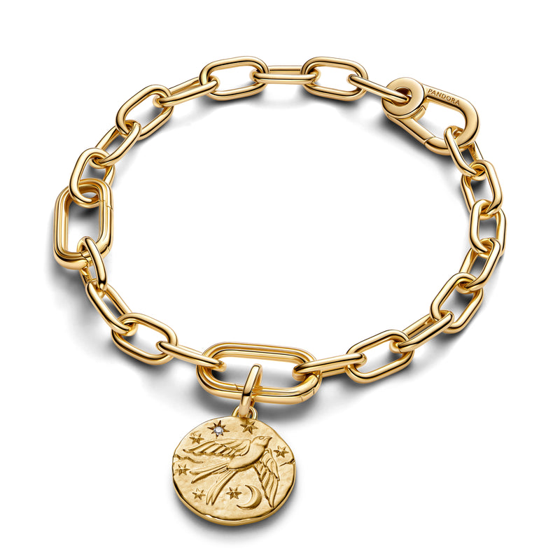 Swallow Medallion Charm