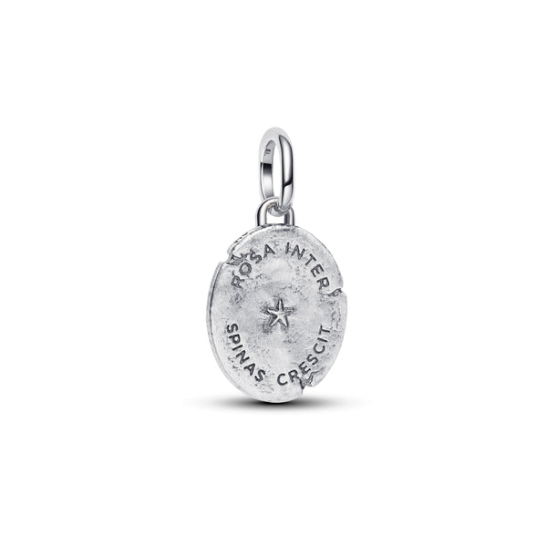 Rose Medallion Charm
