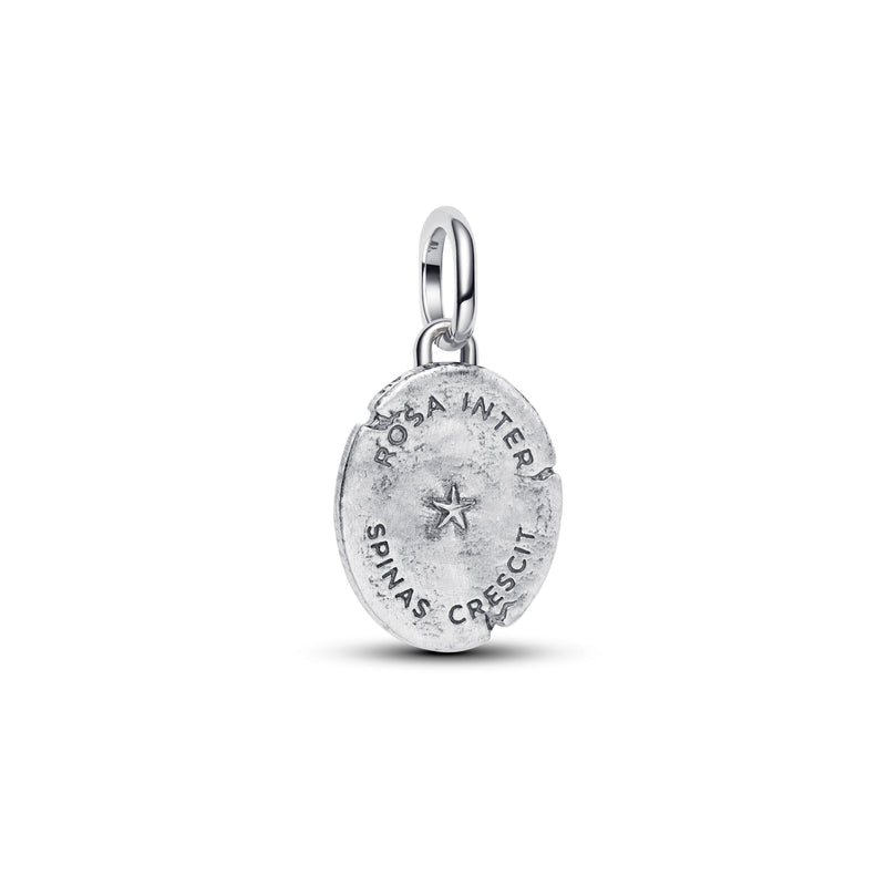 Rose Medallion Charm
