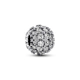 Sparkling Pavé Round Charm