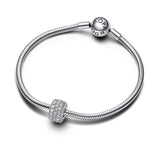 Sparkling Pavé Triple-row Charm