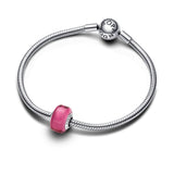 Pink Mini Murano Glass Charm