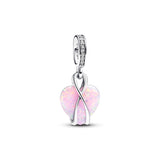 Mom Heart Dangle Charm