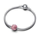 Pink Rose Charm