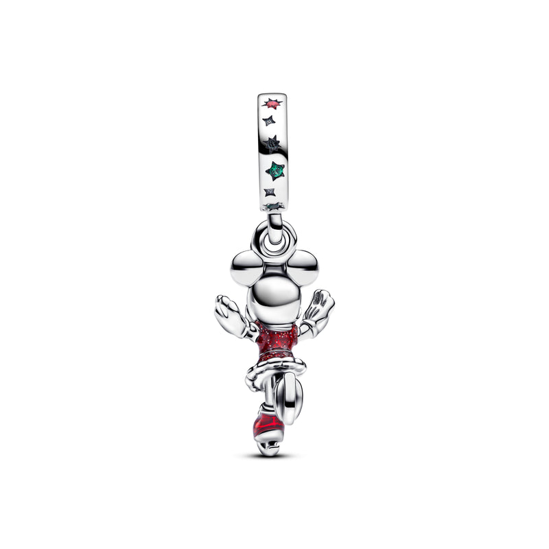 Minnie Mouse Ice Skating Dangle Charm