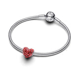 Rose Heart Charm