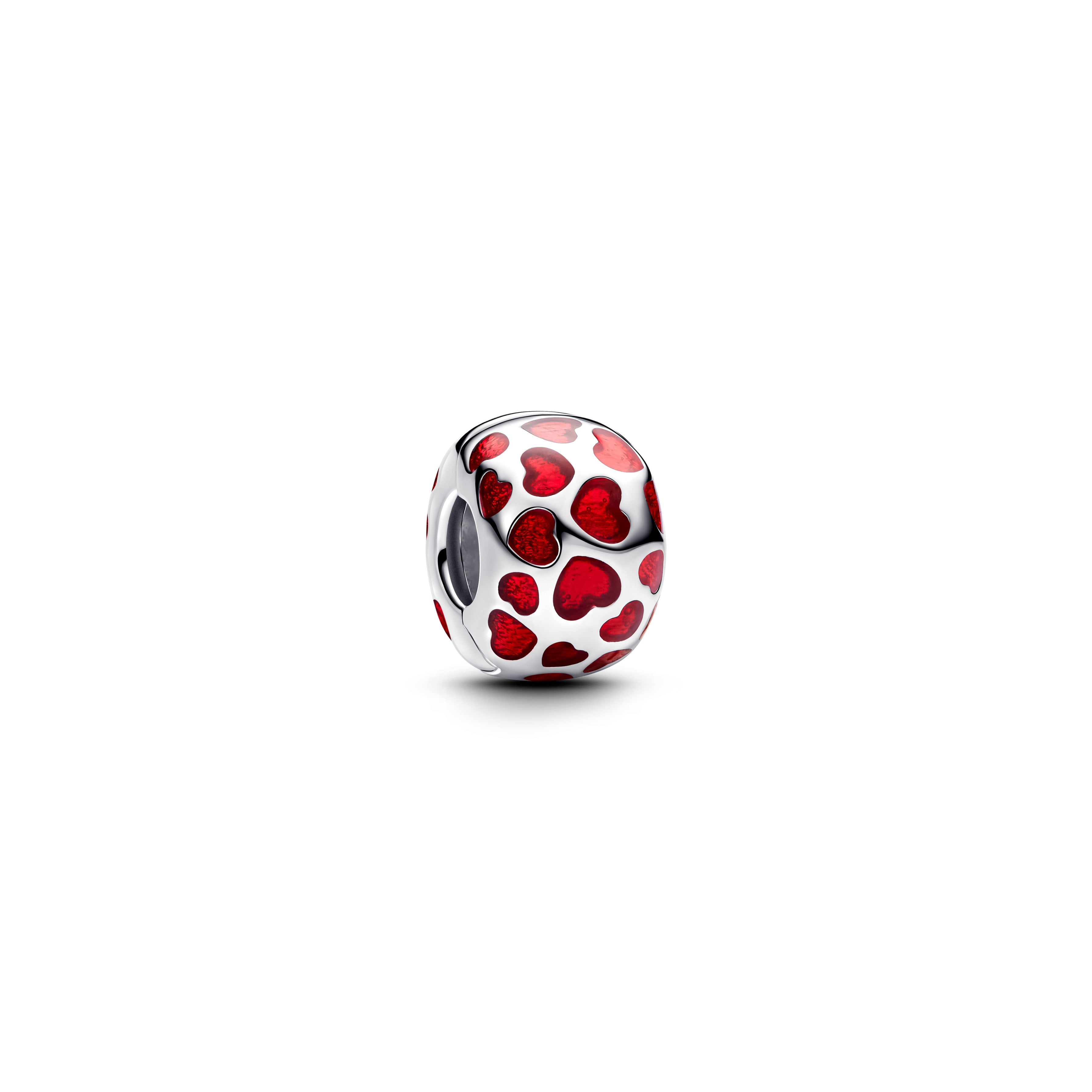 Hearts Round Clip Charm – Pandora Shop Lebanon