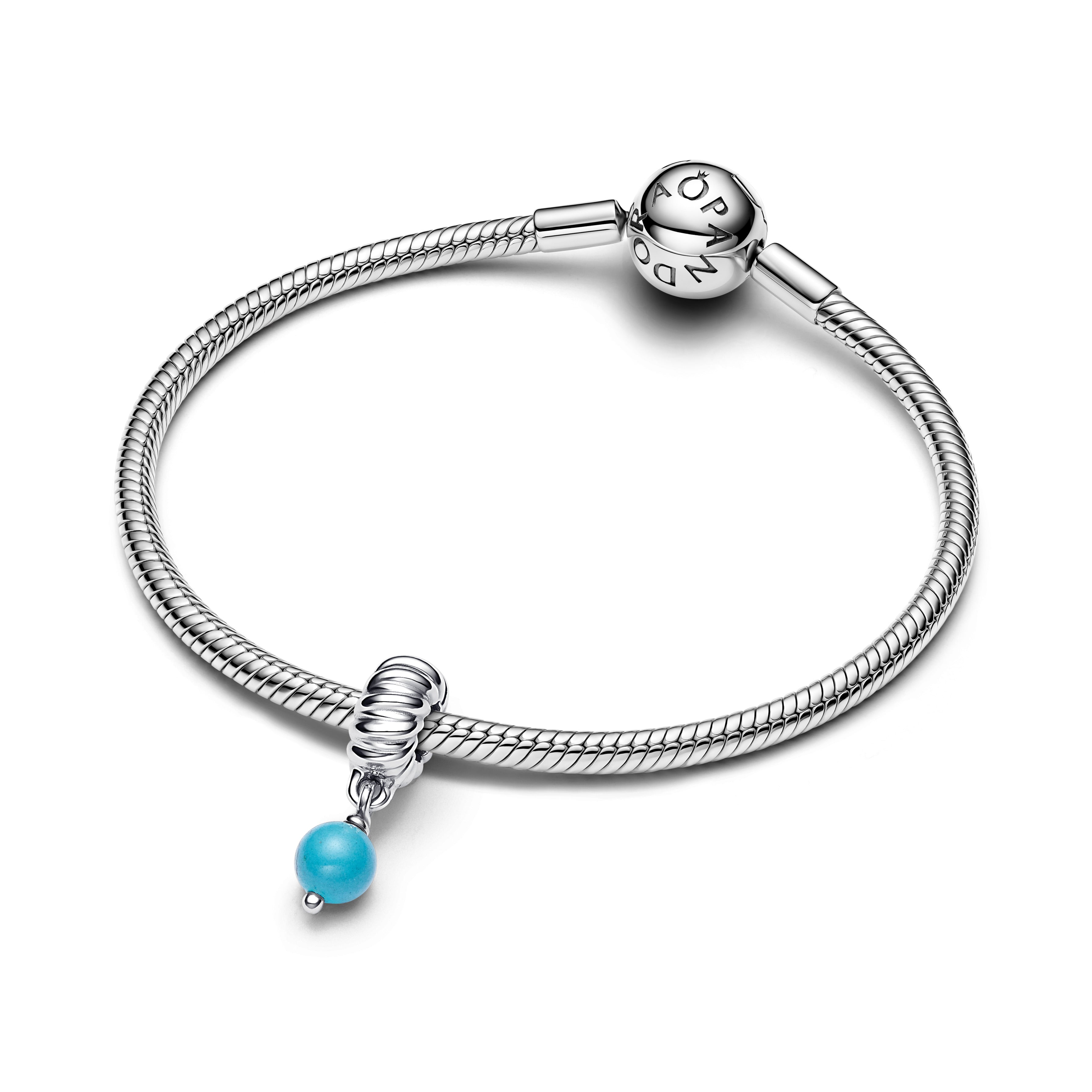 Turquoise-colored Dangle Charm