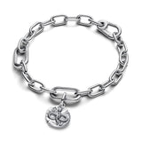 Infinity Snake Medallion Charm