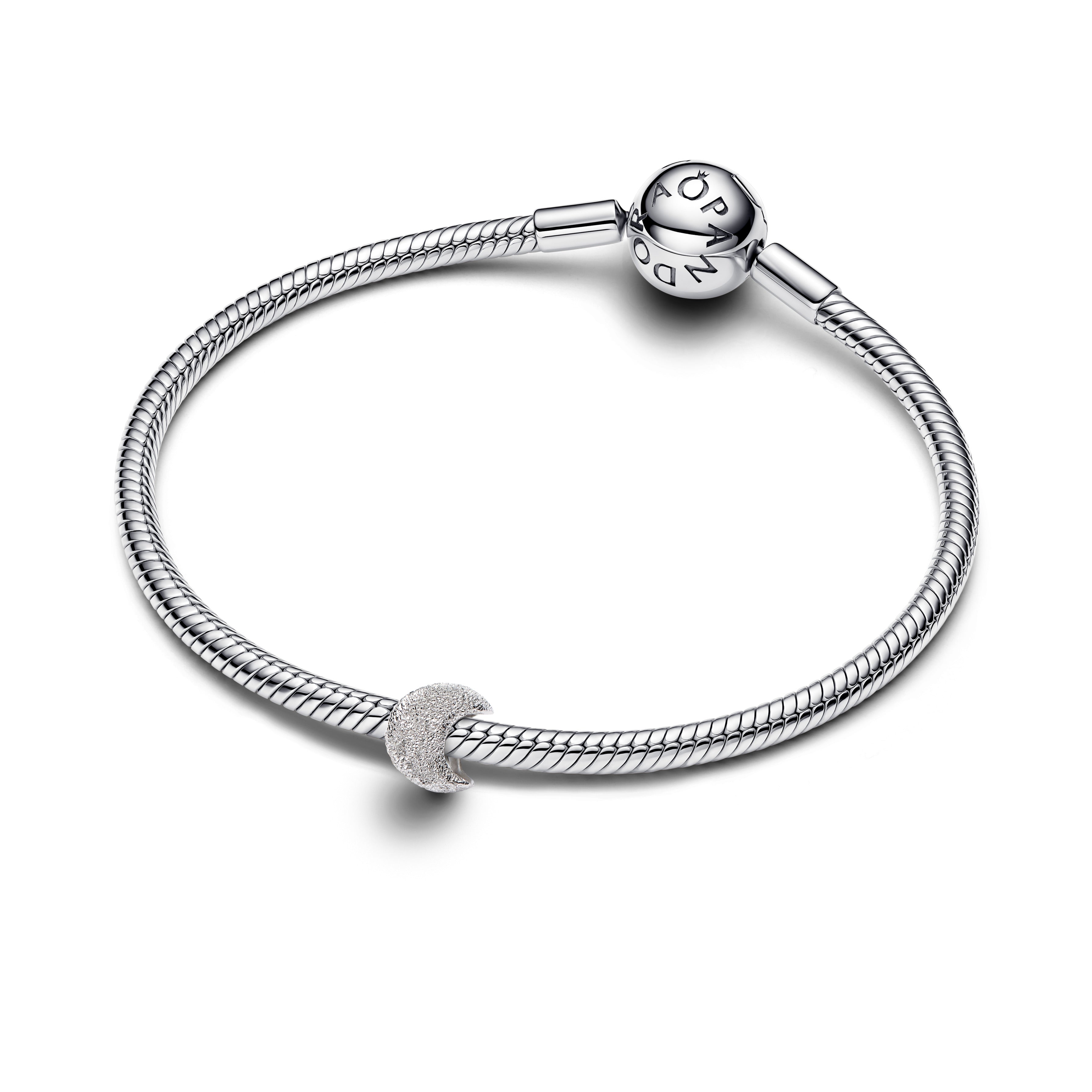 Textured Moon Mini Charm
