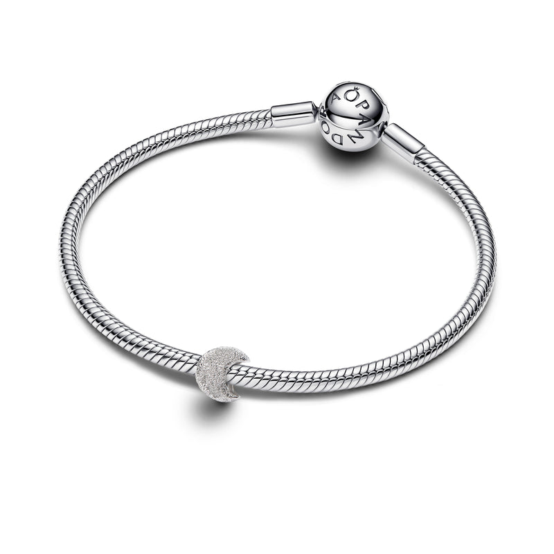 Textured Moon Mini Charm