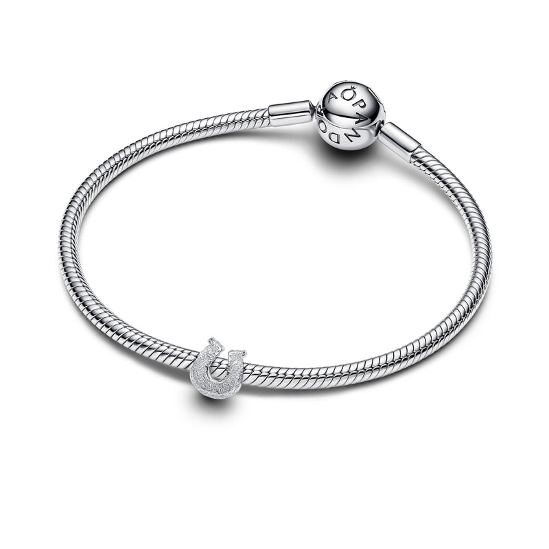 Textured Horseshoe Mini Charm