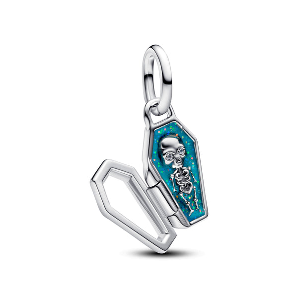Openable Glow-in-the-dark Coffin Charm