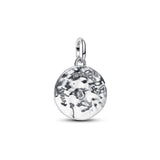 Cherry Blossom Medallion Charm