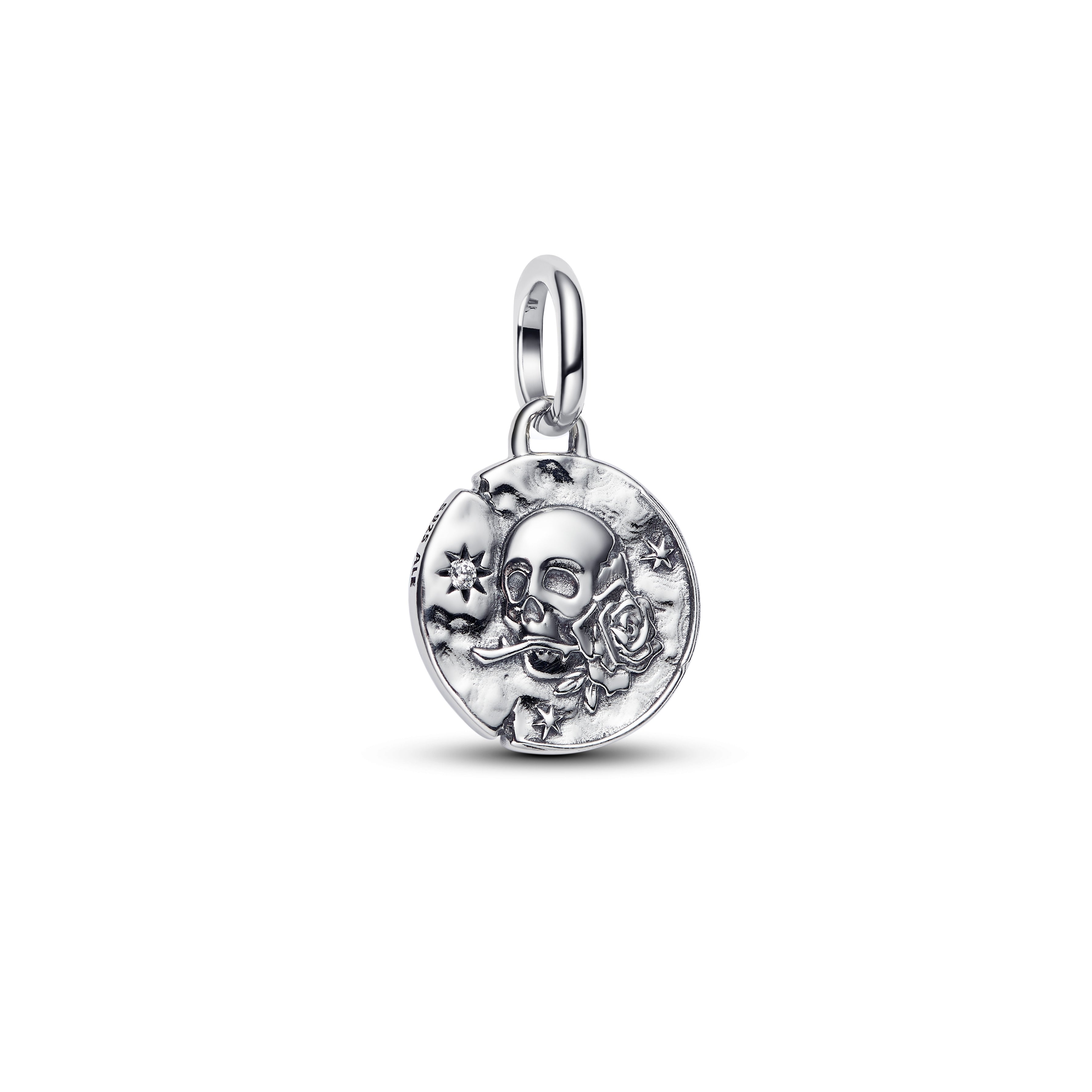Skull Medallion Charm
