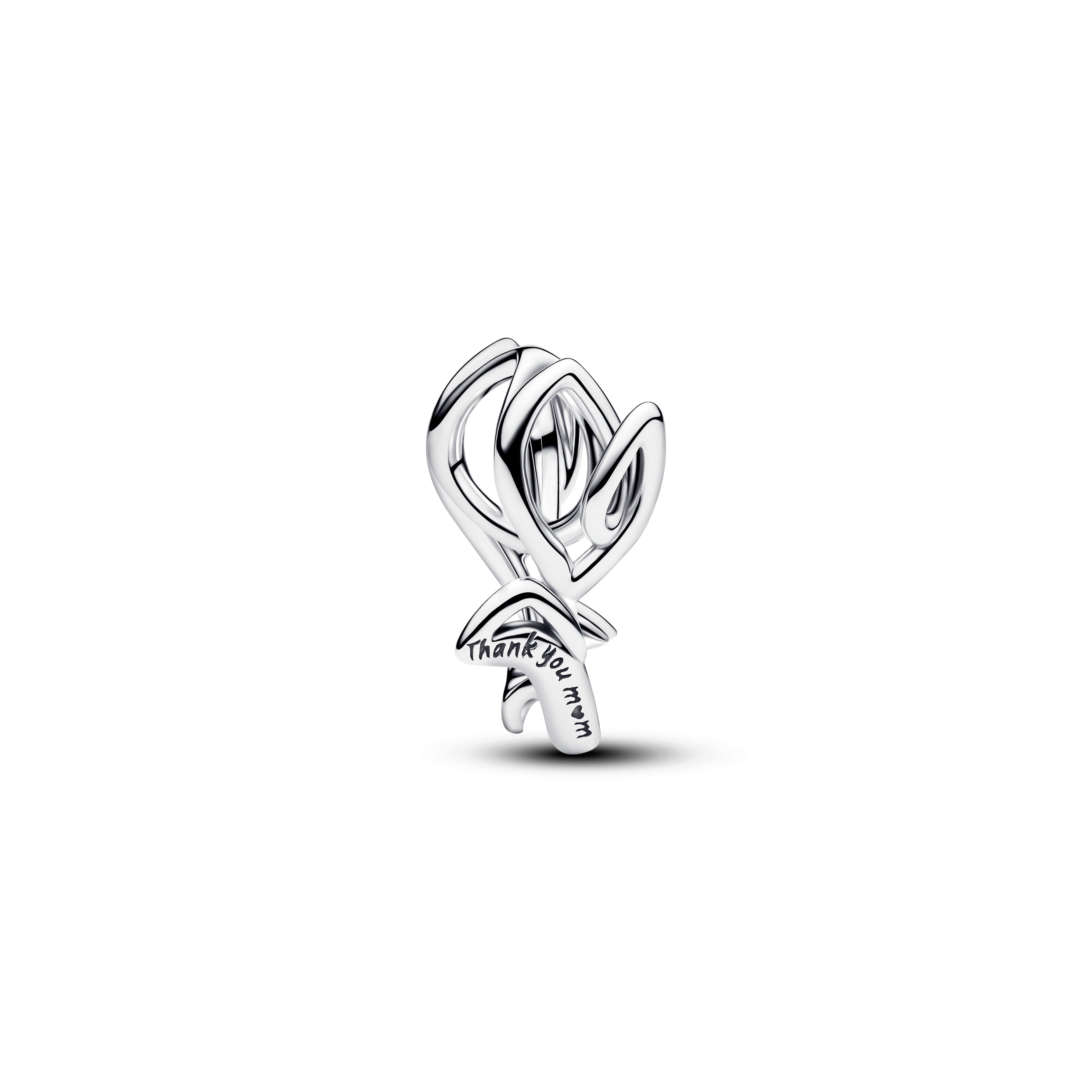 Tulip Silver Charm