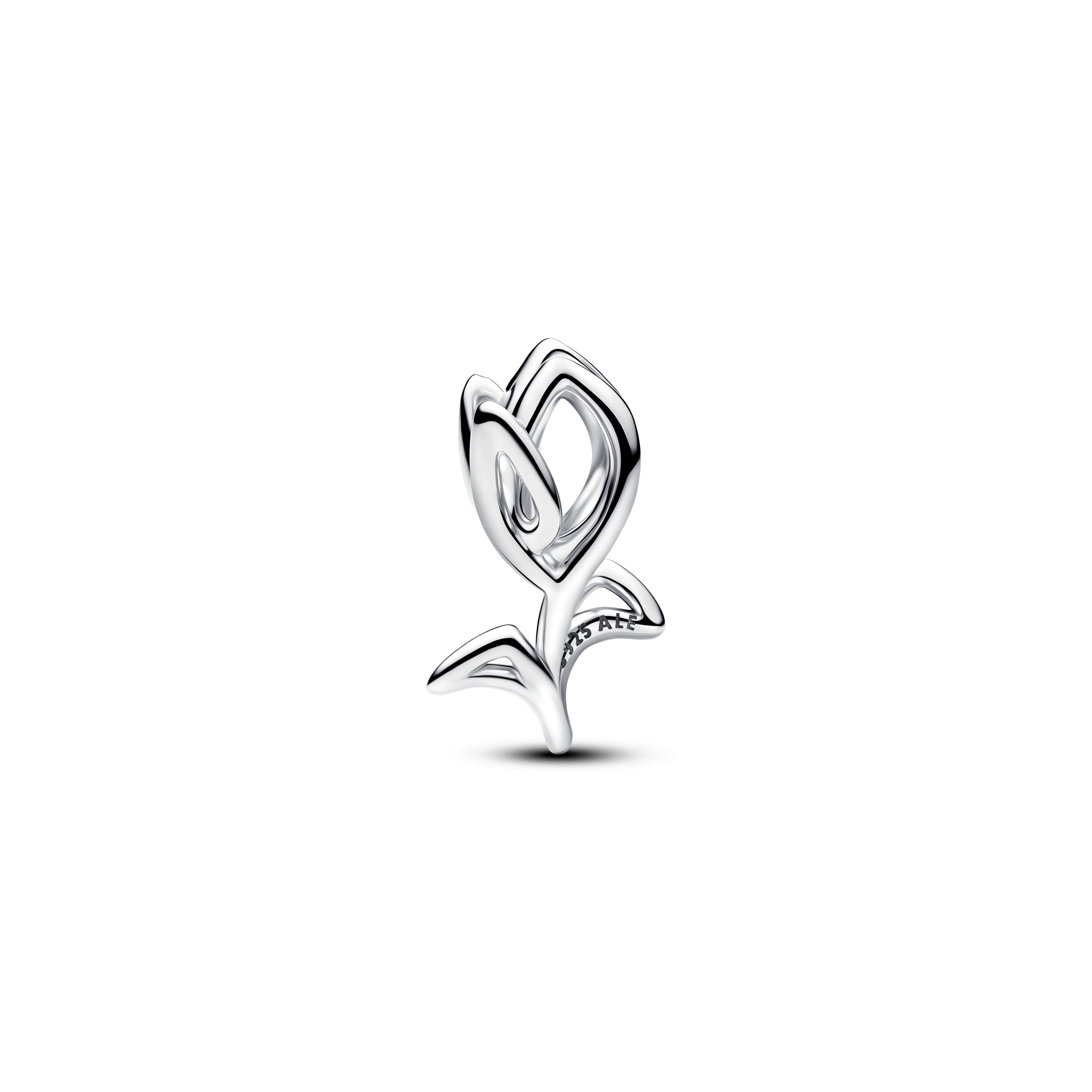 Tulip Silver Charm