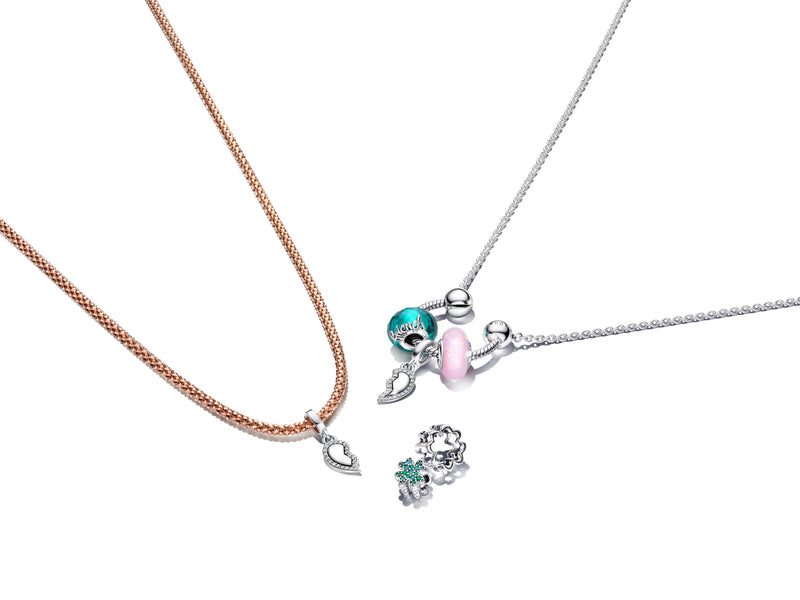 Faceted Murano Glass Friendship Charm