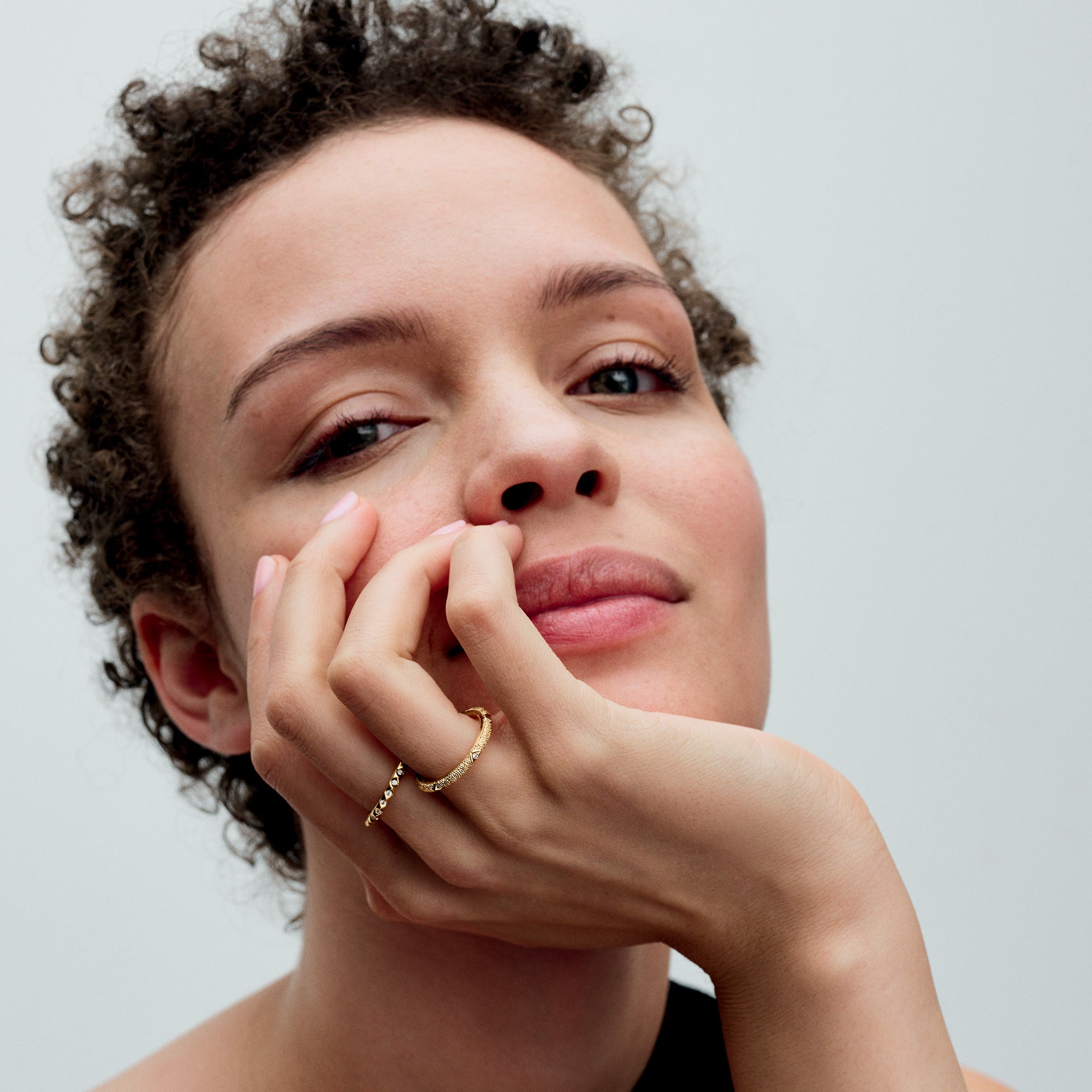 Organically Shaped Band Ring