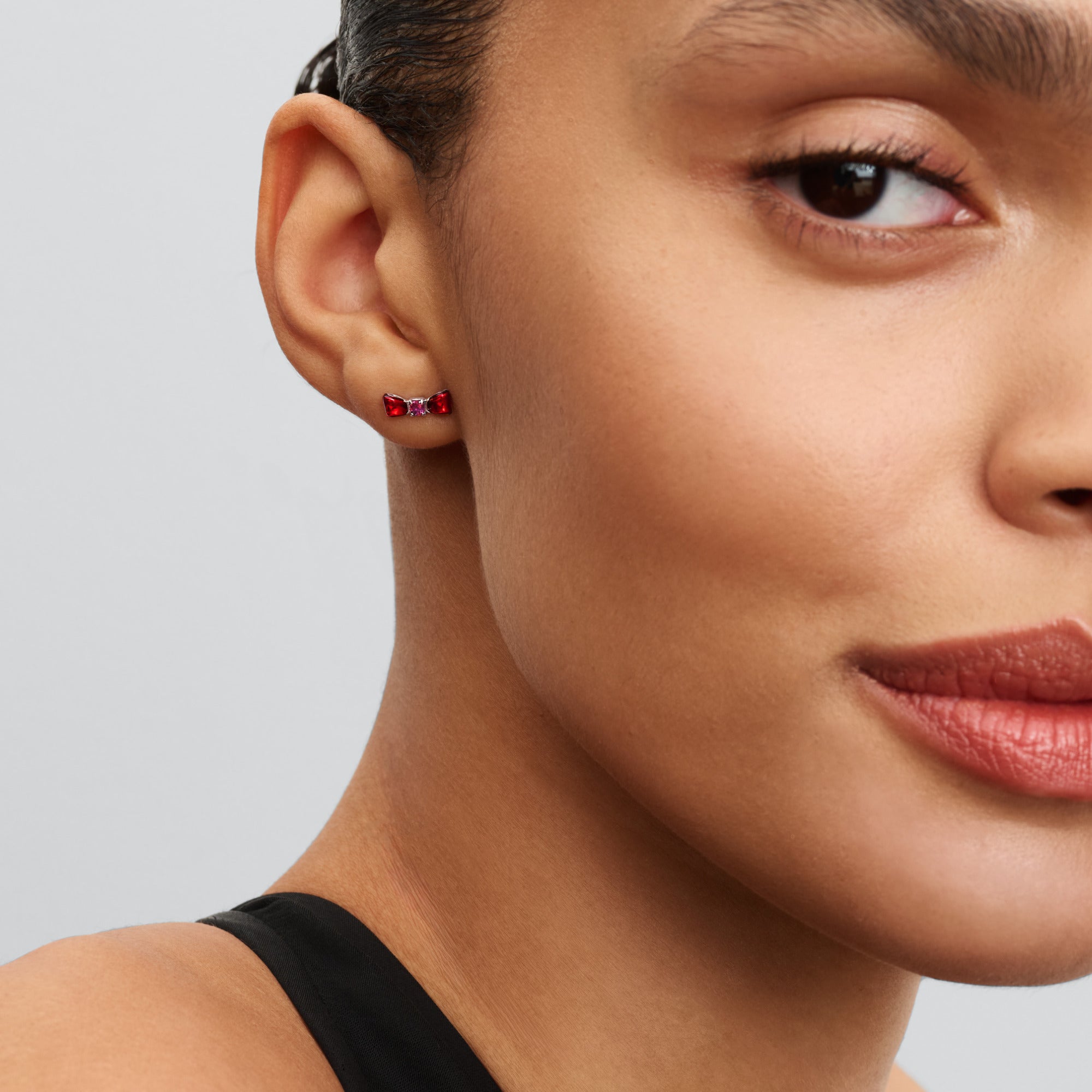 Disney Snow White Bow Stud Earrings