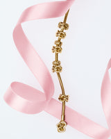 Sparkling Infinity Heart Clasp Snake Chain Bracelet