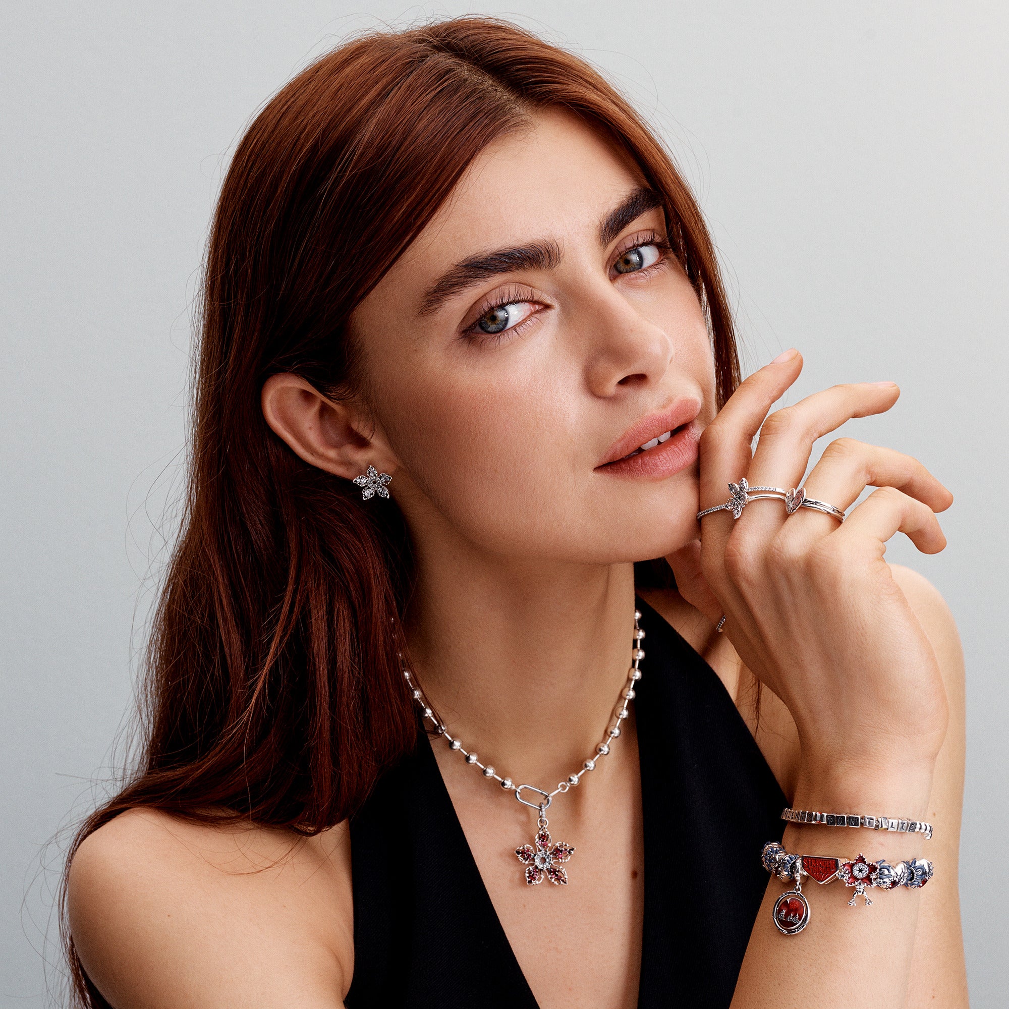 Stranger Things Glow-in-the-Dark Heart Charm