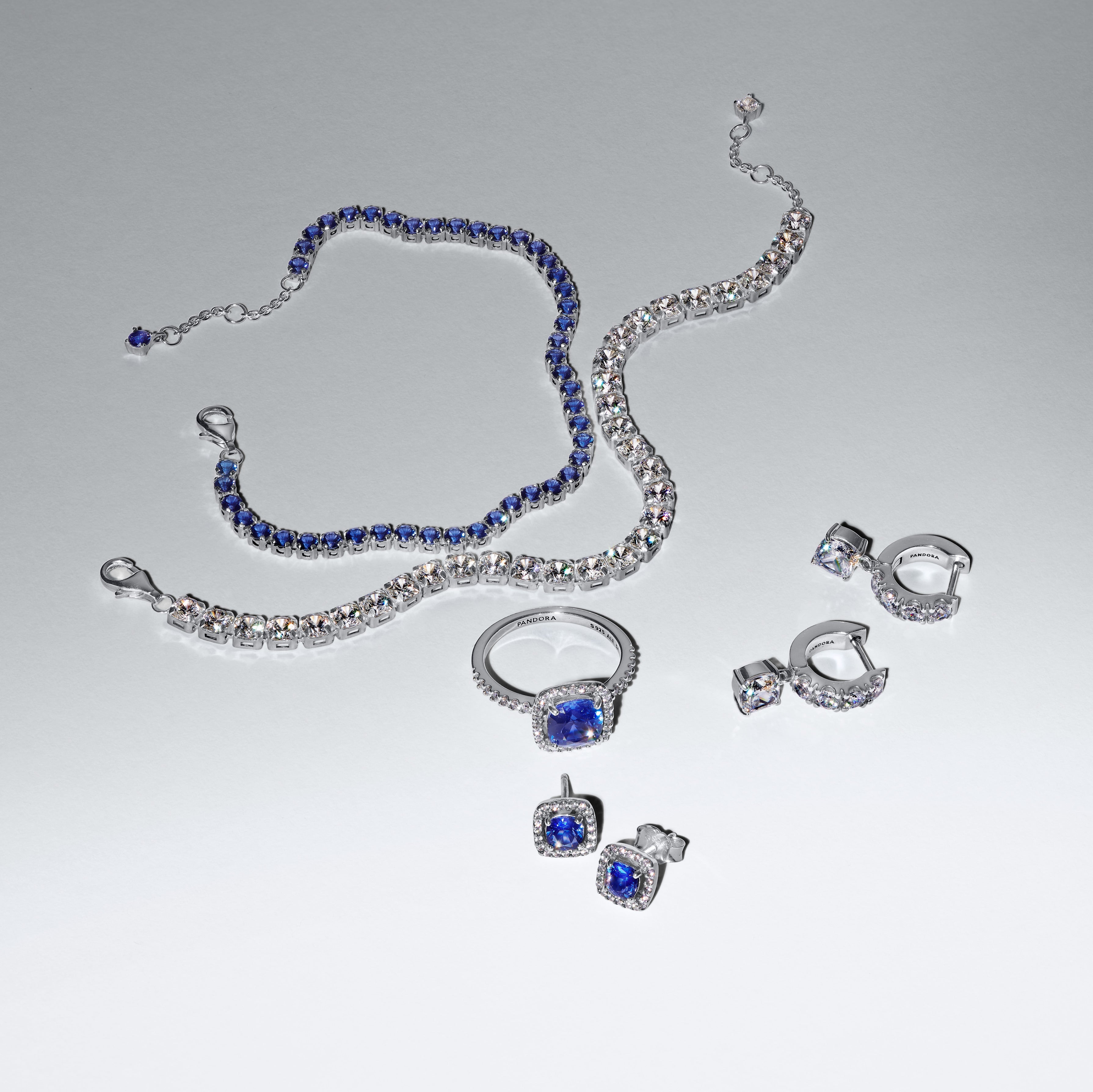 Sparkling Bold Tennis Bracelet