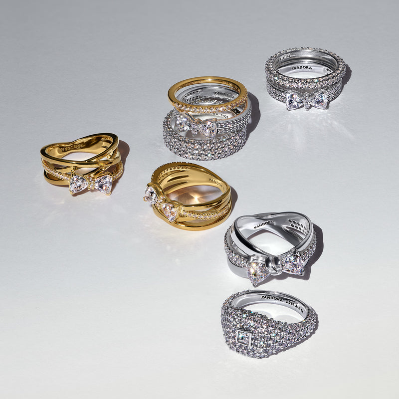Pavé Square Cocktail Ring