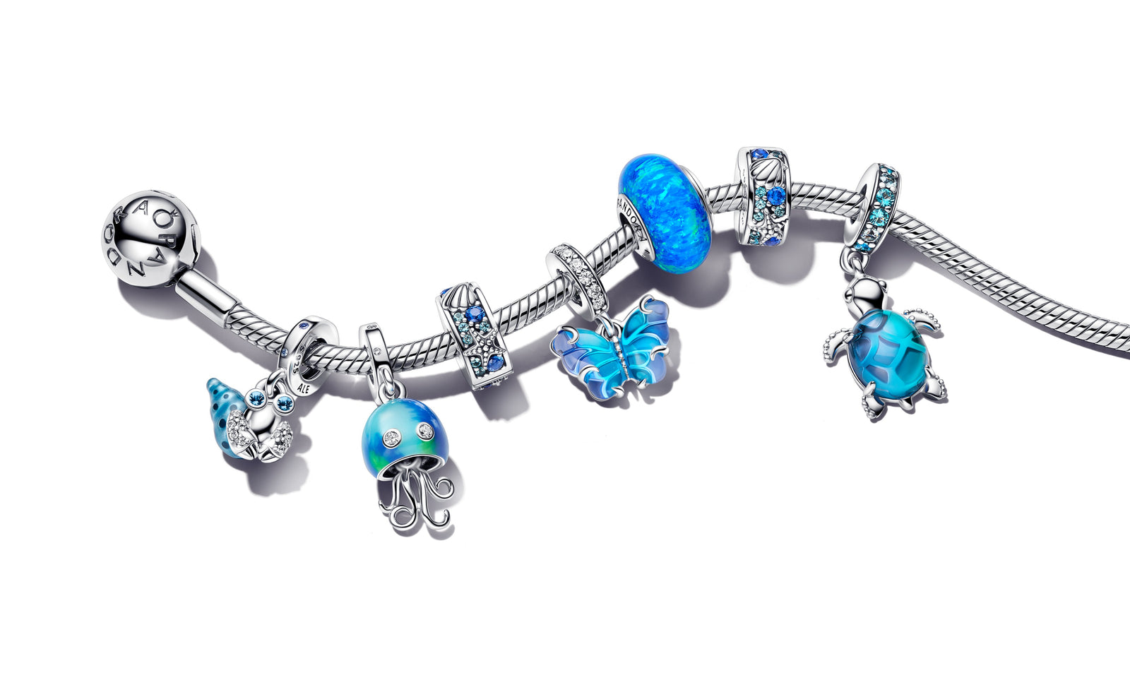 Opalescent Ocean Deep Blue Charm Pandora Shop Lebanon