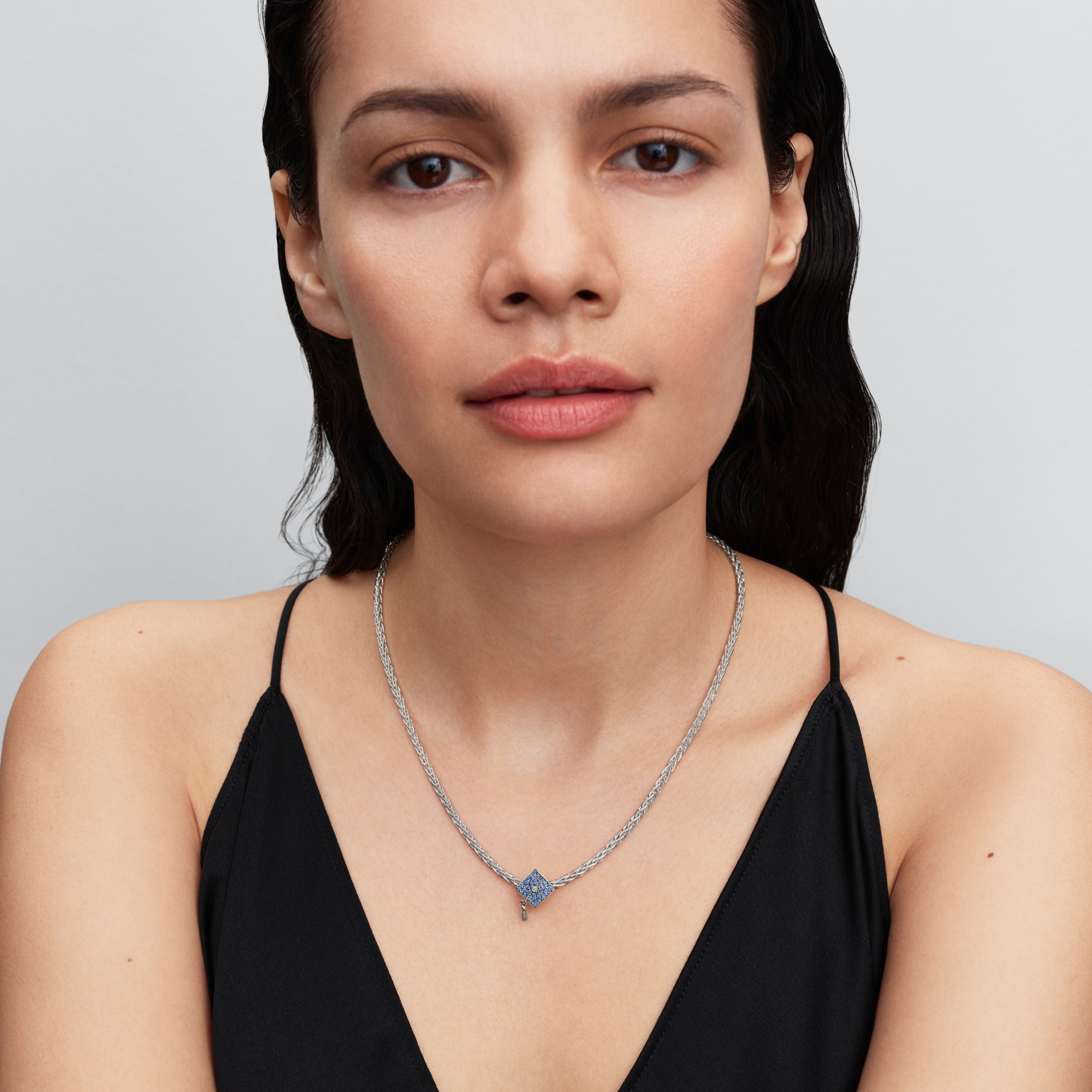 Graduation Cap Silver Charm