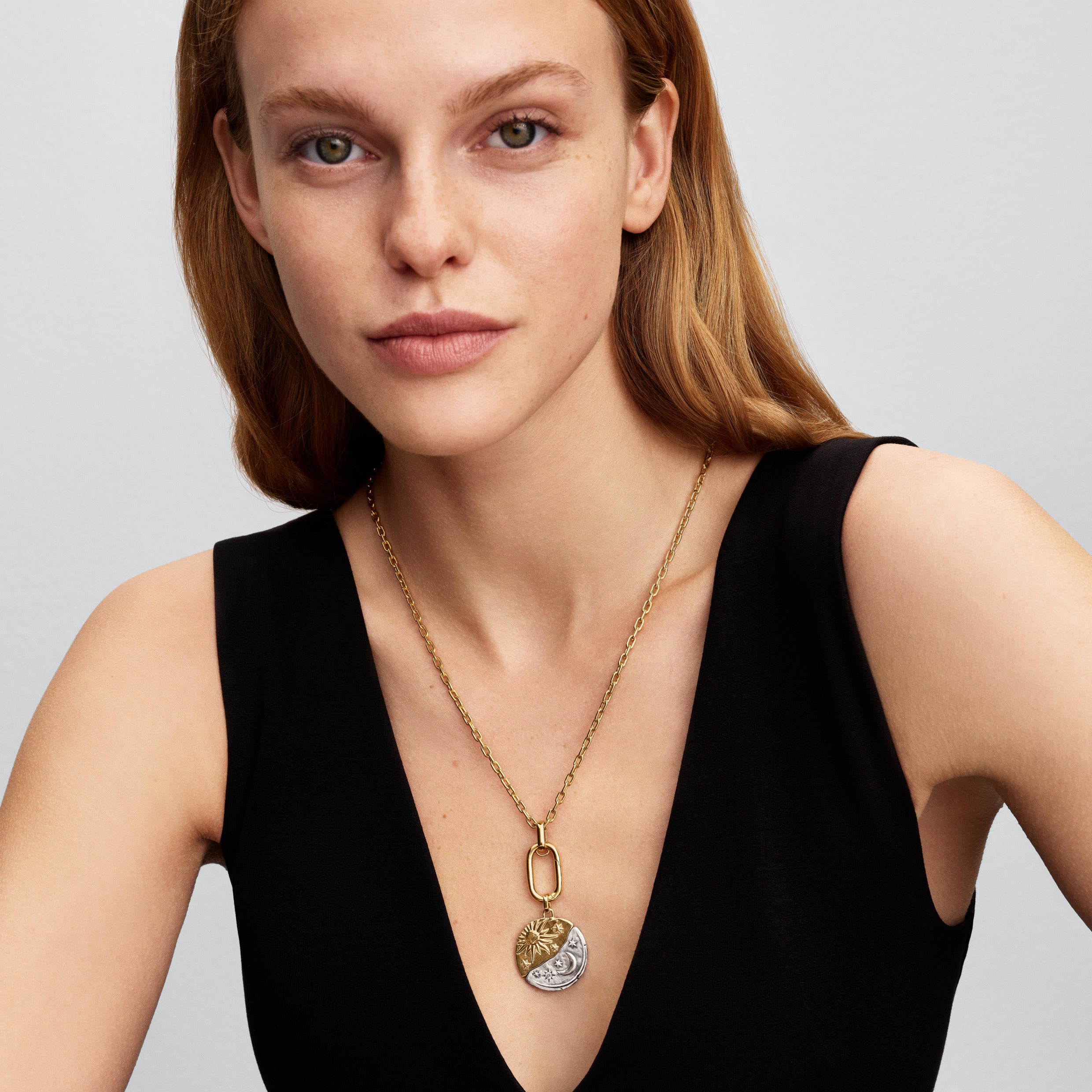 Sun and Moon Medallion